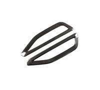 NVDERTA Compatible With Car Styling Side Air Vent Flow Fender Grille Frame Cover Trim Compatible With BMW X5 G05 2019 2020 2021 2022 ABS Glossy Black/Carbon Texture(Carbon Fiber Texture)