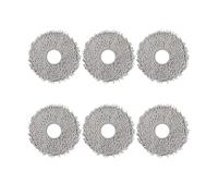 NVDERTA Compatible With Debot T30 MAX/OMNI/Pro Omni,YEEDI M12 Pro+ Parts Mop Cloth Side Roller Brush Bag Filter Box(6PCS Mop Pad)