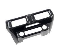 NVDERTA Compatible With Ford Mustang 2024 2025 ABS Carbon Fiber Car Printed Interior Center Console Panel Trim