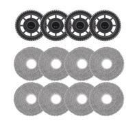 NVDERTA Compatible With L20/ X30/ X40 Ultra,X50 Pro/Master Vacuum Cleaner Accessories Mop Pad Bracket Kit(12pc mop set)