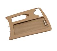 NVDERTA Compatible With LHD RHD Car Central Armrest Drink Cup Holder Cover Outer Panel Compatible With Mercedes C E Class W204 W212 W207 C200 C300 E260 E300(LHD Dark Yellow)