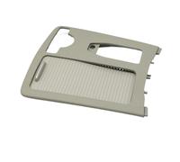 NVDERTA Compatible With LHD RHD Car Central Armrest Drink Cup Holder Cover Outer Panel Compatible With Mercedes C E Class W204 W212 W207 C200 C300 E260 E300(RHD Light Gray)