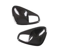 NVDERTA Compatible with Mercedes Smart Fortwo 451 2009-2014 Car Interior Door Armrest Handle Cover(Inner Handle-Carbon1)