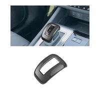 NVDERTA Compatible with Mitsubishi Outlander 2022 2023 2024 ABS Carbon Fiber Car Gear Shift Knob Cover Trim Shift Handle Cover Trim Car Styling(ABS Carbon Fiber UP)