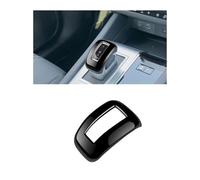 NVDERTA Compatible with Mitsubishi Outlander 2022 2023 2024 ABS Carbon Fiber Car Gear Shift Knob Cover Trim Shift Handle Cover Trim Car Styling(ABS Black UP)