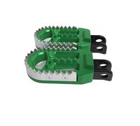 NVDERTA Compatible With Motorcycle Front Footrests Adjustable Foot Pegs Compatible With Scrambler 1200XC Scrambler 1200XE Tiger 900/Rally Pro/GT/GT Pro/Low(Tyle 2 Green)