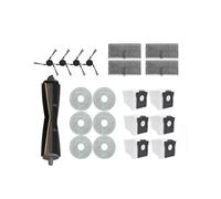 NVDERTA Compatible With Mova P50 PRO ULTRA/Mova P10 Pro Ultra/ X40 Ultra/Vacuum Parts Main Roller Side Brush Filter Bag(Set2)