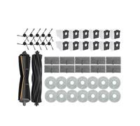 NVDERTA Compatible With Mova P50 PRO ULTRA/Mova P10 Pro Ultra/ X40 Ultra/Vacuum Parts Main Roller Side Brush Filter Bag(Set4)