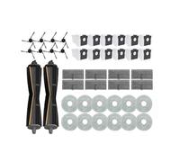 NVDERTA Compatible With Mova P50 PRO ULTRA/Mova P10 Pro Ultra/ X40 Ultra/Vacuum Parts Main Roller Side Brush Filter Bag(Set5)