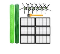 NVDERTA Compatible With S9 9150 S9Plus S Series Robot Vacuum Cleaner Accessories Filter Main Side Brush Bag(Burgundy)