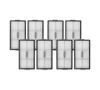 NVDERTA Compatible With Saros 10R / G20S Ultra Robot Vacuum Cleaner Accessories Main Roller Side Brush Filter Mop Bag Parts(Red)