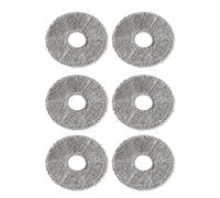 NVDERTA Compatible With X1 OMNI/TURBO/MAX/ X1S PRO,T20 PRO/MAX/PRO PLUS,T10 OMNI/TURBO/MAX Robot Vacuum Cleaner Mop Cloth Parts(6PC Mop Grey)