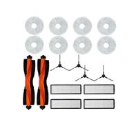 NVDERTA Compatible With Xiaomi Robot Vacuum S20+ / S10 Plus / B108GL / B105 / B108CN B113CN Part Main Side Brush Side Brush Mop(Set 6)