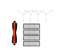 NVDERTA Compatible With Xiaomi Robot Vacuum X10 Parts Main Side Brush Filter Mop Cloth Bag Replacement Accessories(Army green)