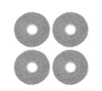 NVDERTA Mop Pad Compatible With Bot L20/L30/X40/X50 Ultra,X20 X30 Pro S10Pro, Xiaomi Mijia Omni X10+ X20+(4pc mop)