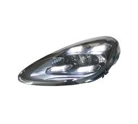 NVDIHBMF Car Styling Compatible For Porsche Cayenne Headlight 2011-2018 Cayenne Head Lamp DRL Cayenne Front Light Projector Lens(2015-2018)