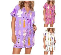Nvduoll Pajamas 2 Piece Pjs Set Concert Lounge Sets for Music Lovers Fans, #02-purple, S