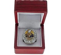 NVeeus 2021 Super Bowl Rams Champion Ring Replica,Birthday for Fans, Friends and Family Collection Gift,with Display Box/Ramsey Player 5/14