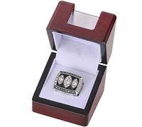 NVeeus All Previous Champion Ring Replica ,for Fans Friends and Family Birthday Collection Gift,with Display Box/1983 Raiders