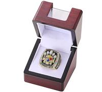 NVeeus All Previous Champion Ring Replica ，for Fans Friends and Family Birthday Collection Gift,with Display Box/2005 Steelers