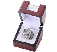 NVeeus All Previous Champion Ring Replica ，for Fans Friends and Family Birthday Collection Gift,with Display Box/2004 Patriots