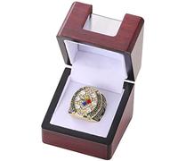 NVeeus All Previous Champion Ring Replica ,for Fans Friends and Family Birthday Collection Gift,with Display Box/2008 Steelers