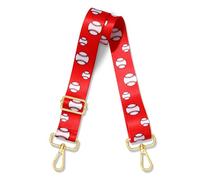 NVENF Game Day Purse Strap Replacement Baseball Basketball Soccer Golf Crossbody Shoulder Bag Straps for Stadium Clear Purse (Style F)