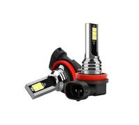 NVETJMUA Car Front Fog Light For Explorer 2011 2012 2013 2014 2015 LED Fog Light Bulbs Lamps WHITE 6000K 3030SMD Car Front Foglights Fog Lights Assembly