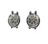 NVETJMUA Car Front Fog Light For Toyota For Corolla For Axio For Fielder 2015-2017 Harness Wiring Cover Grille Angel Eyes DRL Car Fog Lights Fog Lights Assembly(Only 9LED fog)