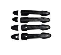 NVETJMUA Door Handle Side Outer for Freed GB5 GB6 GB7 GB8 for Modulo X for Hybrid G 2017-2023 4pieces ABS Car Door Handle Covers Side Exterior Door Handle(Carbon Fiber Set)