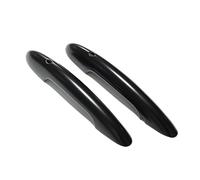 NVETJMUA Door Handle Side Outer for MINI for Cooper S for JCW F56 F57 Car-Styling Exterior Parts Gloss Black Door Handle Cover Sticker Trim Side Exterior Door Handle(A,No Hole and No Light)