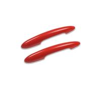 NVETJMUA Door Handle Side Outer for Mini for One for Cooper S for JCW F56 for Hatchback F57 Gloss Black Car Door Handle Cover Stickers Side Exterior Door Handle(Style A,with Hole with Light)
