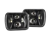 NVETJMUA Headlight Assembly For F250 For F350 For E150 For E350 H6054 H5054 H6054LL 6052 6053 Car 110W 5x7 Inch Led Headlights 7x6 Car Headlamp(2PCS A)