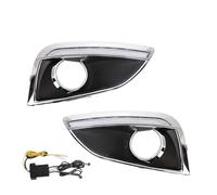 NVETJMUA Headlight Assembly For Hyundai For IX35 2010-2013 LED Front Bumper Turn Signal Lamp 3-Functions Car Daytime Running Light Car Headlamp