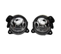 NVETJMUA Headlight Assembly For Skoda For Fabia MK2 2007-2010 For Roomster 2006-2010 Front LED Fog Light Lamp Cover Harness Assembly Car Headlamp(Pair light no bulb)