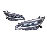 NVETJMUA Headlight Assembly For Toyota For Wish 2009-2015 LED Car Lamps Daytime Running Lights Dynamic Turn Signals Headlights Car Headlamp