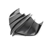 NVETJMUA Motorcycle Winglet For BMW S 1000 RR/R Universal Motorcycle Spoiler Wing Aerodynamic Winglet Front Fairing Winglet(Black)