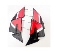 NVETJMUA Motorcycle Winglet FOR BMW S1000RR 2023 2024 Motorcycle Fairing Side Winglet Aerodynamic Wing Deflector Spoiler Front Fairing Winglet(Red sticker)
