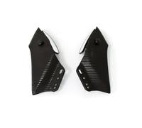 NVETJMUA Motorcycle Winglet For CBR250R For CBR400R For CBR500R For CBR600R 650R Motorcycle Fairing Spoiler Adjustable Flank Spoiler Fairing With Mirror Front Fairing Winglet(Carbon Fiber)