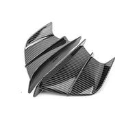 NVETJMUA Motorcycle Winglet For CBR600RR Universal Motorcycle Spoiler Wing Aerodynamic Winglet Front Fairing Winglet(Carbon)