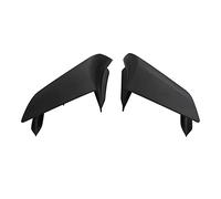 NVETJMUA Motorcycle Winglet For KAWASAKI For Ninja636 ZX-6R 2019-2022 Motorcycle Fixed Wind Wing For NINJA 636 ZX 6R Aerodynamic Spoiler Winglets Fairing Front Fairing Winglet(Matte Black)