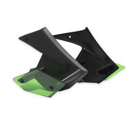 NVETJMUA Motorcycle Winglet For Kawasaki Z900 Z 900 2020-2024 2023 Motorcycle Side Downforce Naked Spoilers Fixed Wing Winglet Fairing Wing Deflectors Front Fairing Winglet(Green)