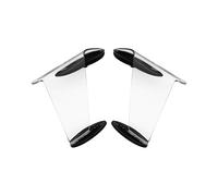NVETJMUA Motorcycle Winglet For Kawasaki ZX-10R ZX10R For Winglet ZX 10R 2022-2024 Moto Air Guide Spoiler Aileron Motorcycle Fixed Wing Front Fairing Winglet(Clear)