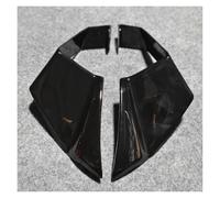 NVETJMUA Motorcycle Winglet For KAWASAKI ZX10R ZX-10R 2011-2019 Motorcycle Fairing Parts Kit ZX 10R Fixed Winglet Aerodynamic Wings Spoiler Front Fairing Winglet(Bright Black)