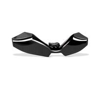 NVETJMUA Motorcycle Winglet For MT 09 For MT09 SP 2024 2025 Motorcycle Downforce Naked Frontal Spoilers Winglet Aerodynamic Wing Front Spoiler Front Fairing Winglet(Carbon Fiber)