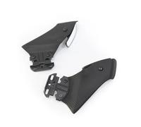 NVETJMUA Motorcycle Winglet For T-MAX530 For YZF-R3 For YZF-R25 Universal Motorcycle Side Wing Fairing Spoiler Adjustable Flank Spoiler Fairing With Mirrors Front Fairing Winglet(Matte mirror base)
