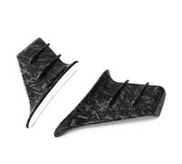 NVETJMUA Motorcycle Winglet For Tracer 9 GT For Tenere 700 For Tenere700 FZ1 XJ6 Motorcycle Universal Fairing Side Winglet Aerodynamic Wing Deflector Spoiler Front Fairing Winglet(Forged pattern)