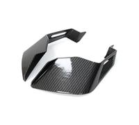 NVETJMUA Motorcycle Winglet Universal Motorcycle Winglet Aerodynamic Spoiler Wing With Adhesive Decoration Sticker Front Fairing Winglet(Carbon fiber)