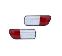 NVETJMUA Rear Lights For Chrysler PT For Cruiser Backup Reverse, LED Rear Bumper Reflector Lights 2006-2010 Tail Light(Clear Lens)