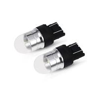 NVETJMUA Rear Lights Universal Car T20 W21/5W 7443 LED 3030-SMD Bulbs For Car Brake Lamp Parking DRL Fog Light Backup Reverse Lamp Tail Light(Red)
